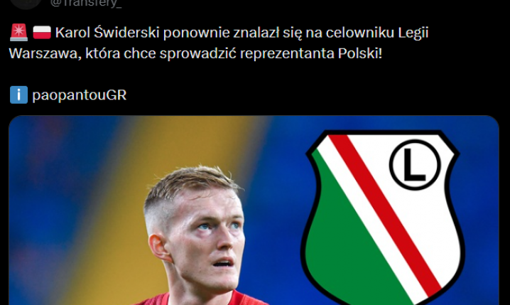 HIT! Karol Świderski na celowniku klubu z EKSTRAKLASY!